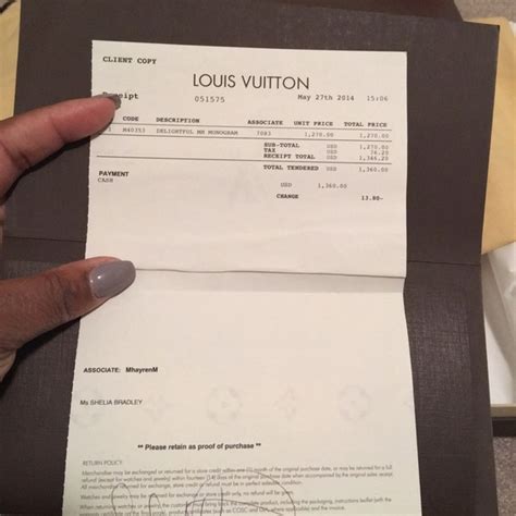 fake louis vuitton receipt with custom name|authentic louis vuitton stamp.